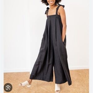 Tribe Alive Organic Linen Wide Leg Jumper